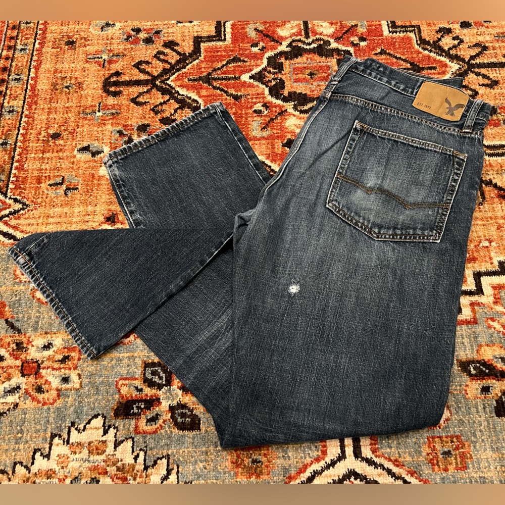 Men’s American Eagle Relaxed Straight 36x34 Jeans